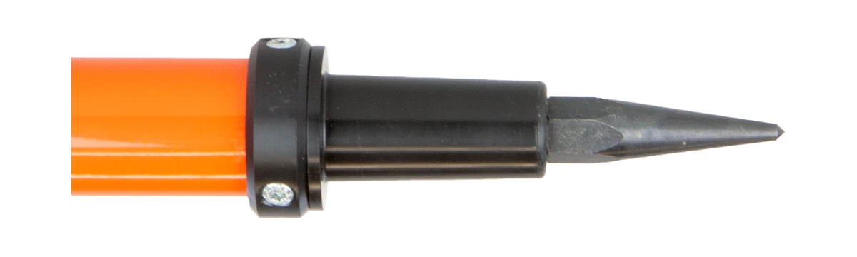 Stab-Endkappe als Pirschstock-Spitze